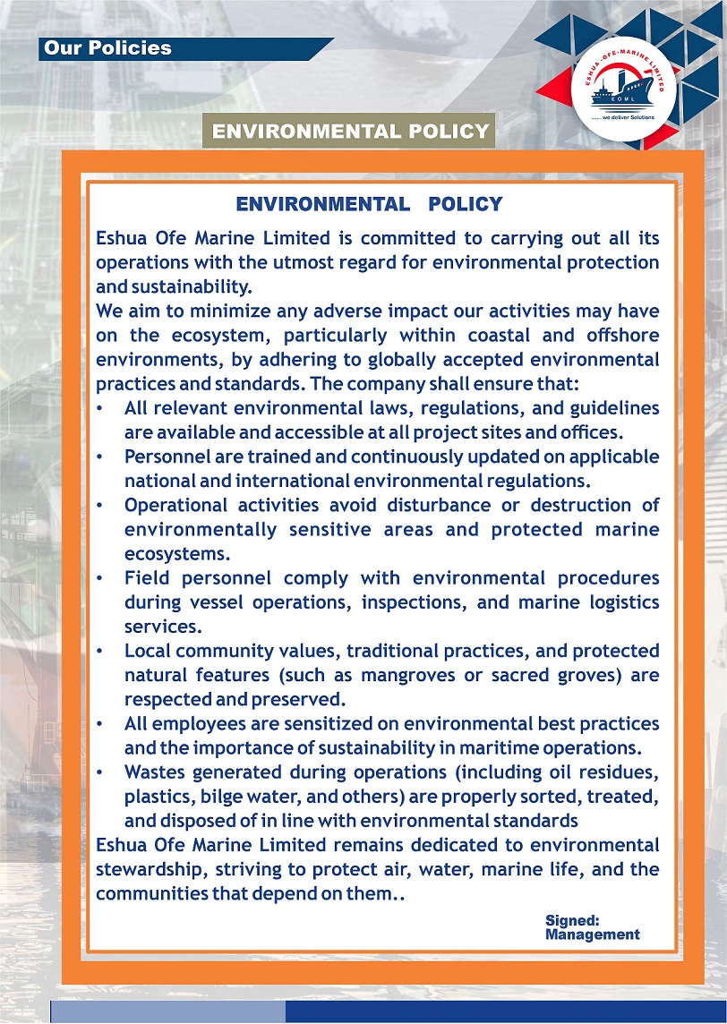 Environmental Policy